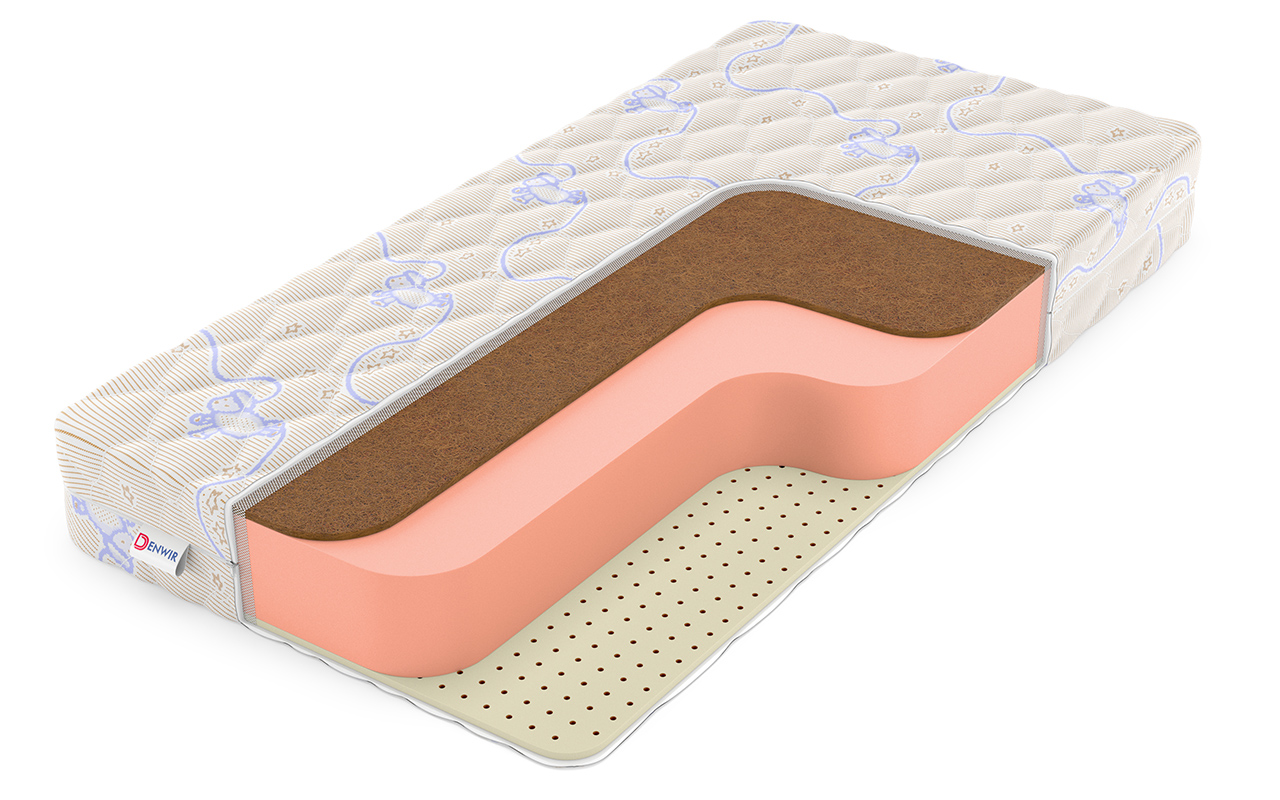 детский матрас Denwir Baby Springless Top Hard Soft 16 1 Denwir Baby Springless Top Hard Soft 16