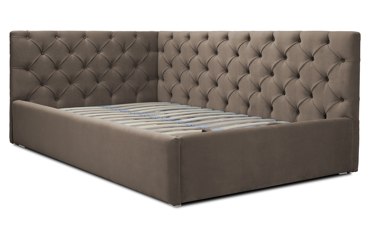 кровать Flepers Lion Оливия без ящиков левая 1 Flepers Lion Оливия без ящиков левая